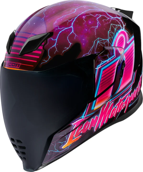 Casca Icon Airflite™ Synthwave Black/Pink/Purple S, 1, nordicamoto.ro