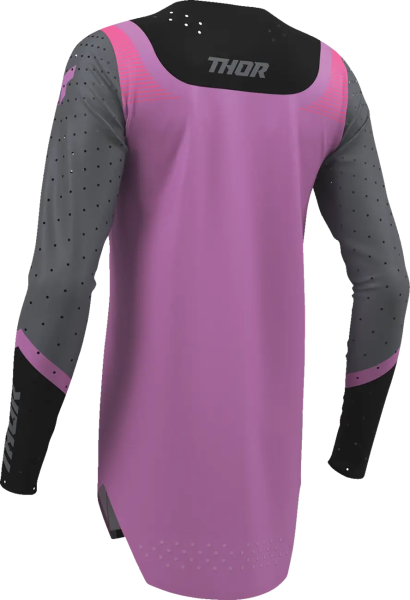 Tricou Dama Thor Sportmode Velocity Mov/Negru S, 12, nordicamoto.ro