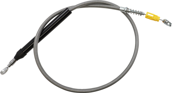 Stainless Steel Braided Clutch Cable Silver, 1, nordicamoto.ro