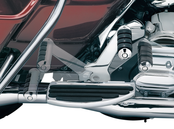 Adjustable Passenger Pegs And Mount Black, Chrome, 3, nordicamoto.ro