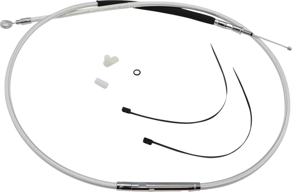 High-efficiency Braided Sterling Chromite Ii® Clutch Cable Silver, 1, nordicamoto.ro
