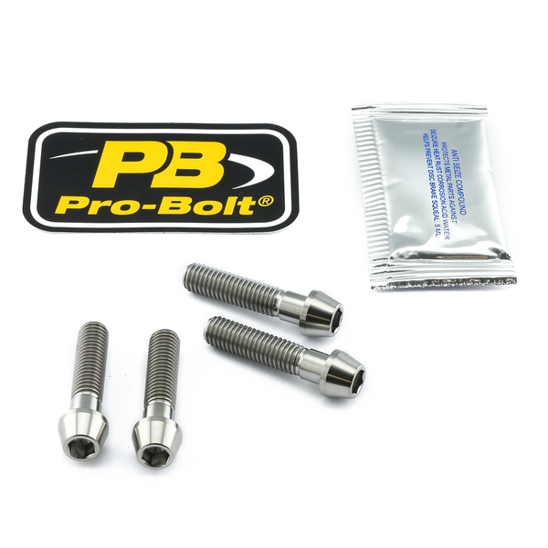 Titanium Clip-on / Handle Bar Mount Bolt Kit, 1, nordicamoto.ro