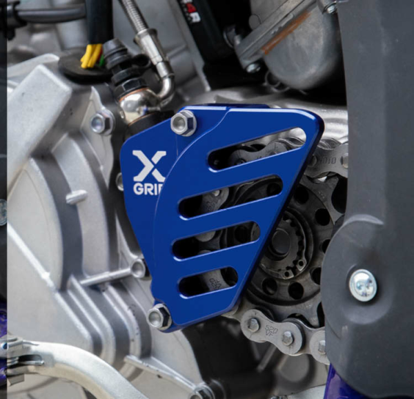 X-GRIP SHERCO SE-R 250/300 '20 első lánckerék-védő – fekete, 6, nordicamoto.ro