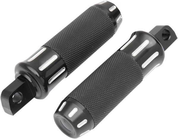 Custom Footpegs Black, Silver, 1, nordicamoto.ro
