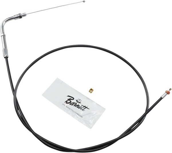 Black Vinyl Throttle/idle Cable Black +152 mm (6''), 1, nordicamoto.ro