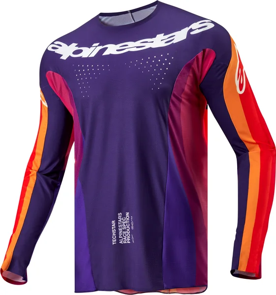 Alpinestars Techstar Pneuma lila póló, 1, nordicamoto.ro