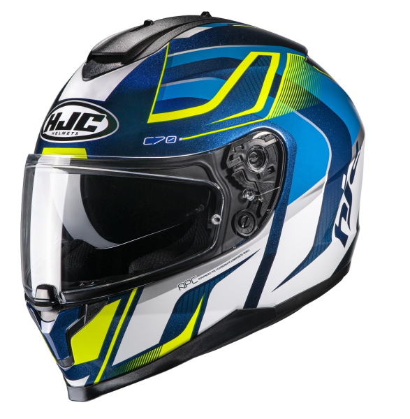 Casca HJC C70 Lantic Fluo Fluo S, 4, nordicamoto.ro