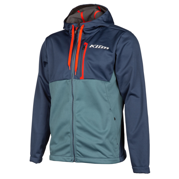 Hanorac Snowmobil Klim Transition Mid-Layer Black - Asphalt, 7, nordicamoto.ro
