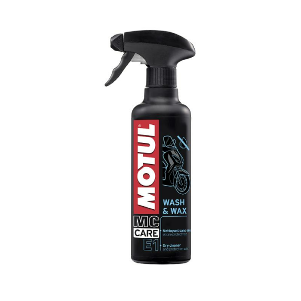 MOTUL motorkerékpár-ápoló szer – E1 WASH & WAX – 400 ml, 1, nordicamoto.ro
