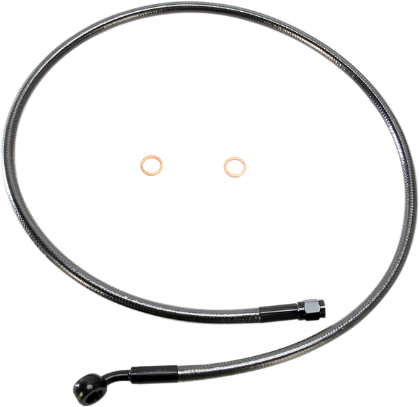 Alternate Length Designer Series Abs-specific Front Brake Line Kit Black, Black Pearl, 1, nordicamoto.ro