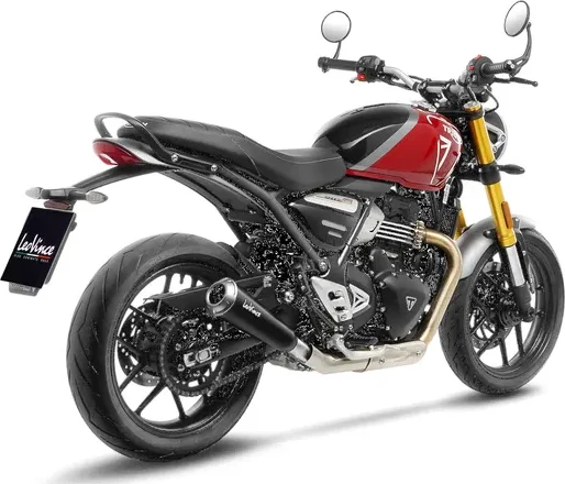 LeoVince GP One Slip-On kipufogórendszer a Triumph Scrambler 400 X-hez, 4, nordicamoto.ro