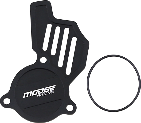MOOSE RACING Machined Oil Pump Cover Black, 1, nordicamoto.ro