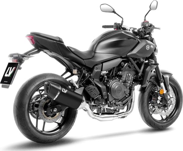 LeoVince LV-14R Black Edition Slip-On kipufogórendszer a Yamaha MT-07-hez, 3, nordicamoto.ro
