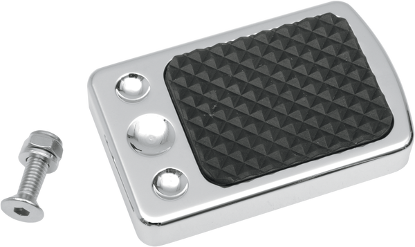 Brake Pedal Cover Silver, 1, nordicamoto.ro