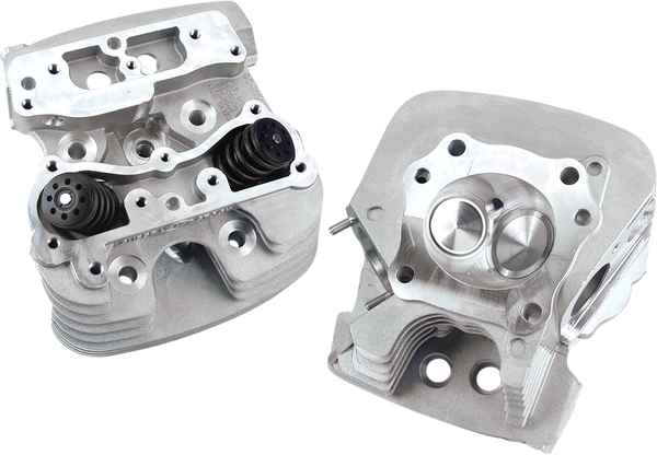 Super Stock Cylinder Heads Silver, 1, nordicamoto.ro