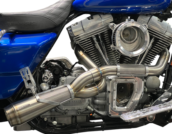 Big Sexy 2-into-1 High Performance Exhaust Black, Ceramic, 1, nordicamoto.ro