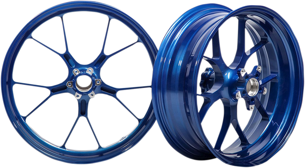 Forged Aluminium Wheel Blue, 2, nordicamoto.ro