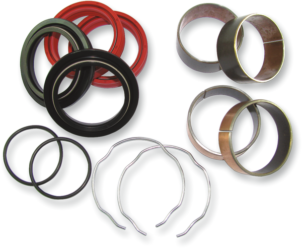 Fork Bushings And Seals Kit Black, 1, nordicamoto.ro