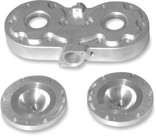 Power Dome Billet Heads Silver, 1, nordicamoto.ro