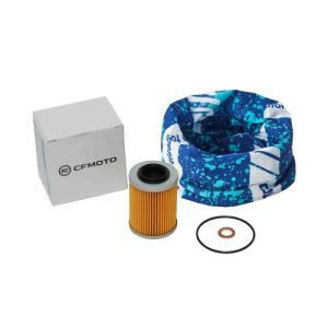 KIT FILTRU ULEI CFMOTO + GARNITURĂ + BANDANĂ PROTECȚIE GÂT, 1, nordicamoto.ro