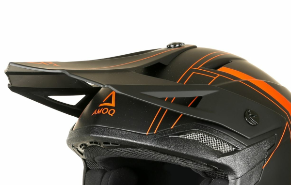 AMOQ Vertigo MIPS Peak Black/Orange, 1, nordicamoto.ro