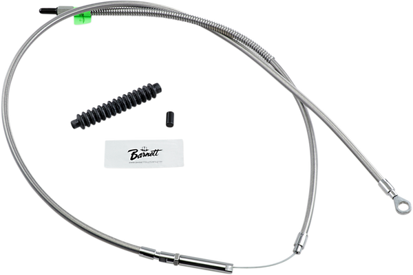 High-efficiency Stainless Steel Clutch Cable For Harley-davidson Silver +203 mm (8''), 1, nordicamoto.ro