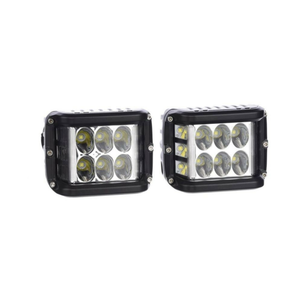 SHARK LED EGYOLDALÚ SHOOTER LED-SOR, CREE LED, E9-es típusjóváhagyás, 45 W, 3, nordicamoto.ro