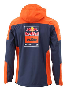 KTM Replica Team keményhéjú kabát – narancssárga/tengerkék – XS, 6, nordicamoto.ro