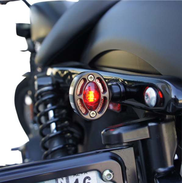 Omega Led Turn Signals Black, 4, nordicamoto.ro