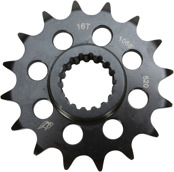 Lightweight Steel Sprocket Black, Zinc, 1, nordicamoto.ro