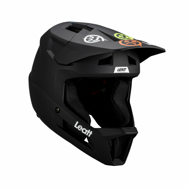 Leatt Gravity 1.0 V23 fekete gyermek MTB-sisak, 1, nordicamoto.ro