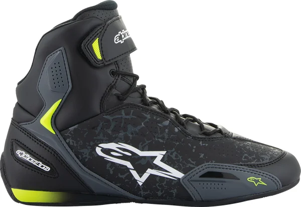 Ghete Alpinestars Faster-3 Black 9, 8, nordicamoto.ro