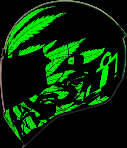 Airform Ritemind Glow Helmet Green M, 8, nordicamoto.ro