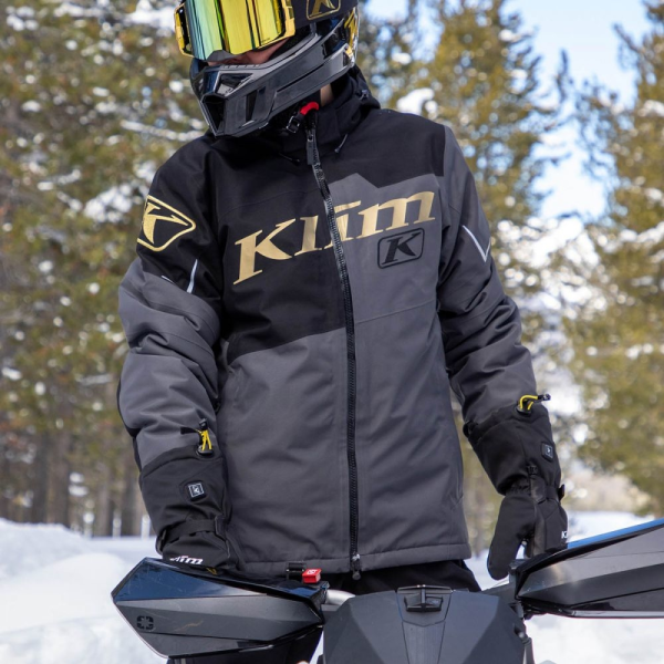 Instinct Jacket Black - Strike Orange (Non-Current), 30, nordicamoto.ro