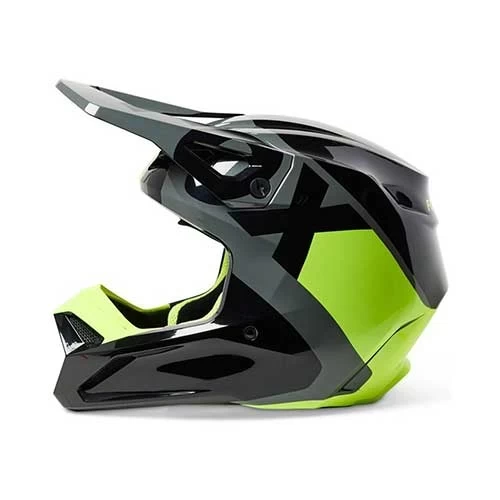 Fox MX V1 XPOZR DOT/ECE sisak, fekete/szürke, M-es méret, 3, nordicamoto.ro