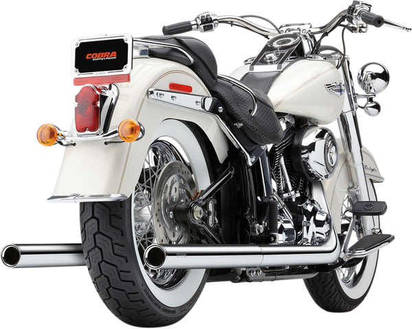 Bad Hombre Dual Exhaust System Chrome, 1, nordicamoto.ro