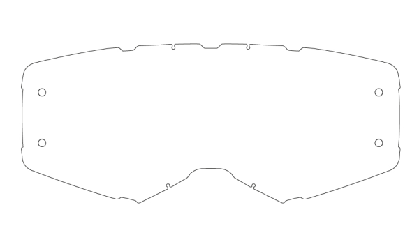 AERO Clear Airscreen lencse, lecsavarható, 1, nordicamoto.ro
