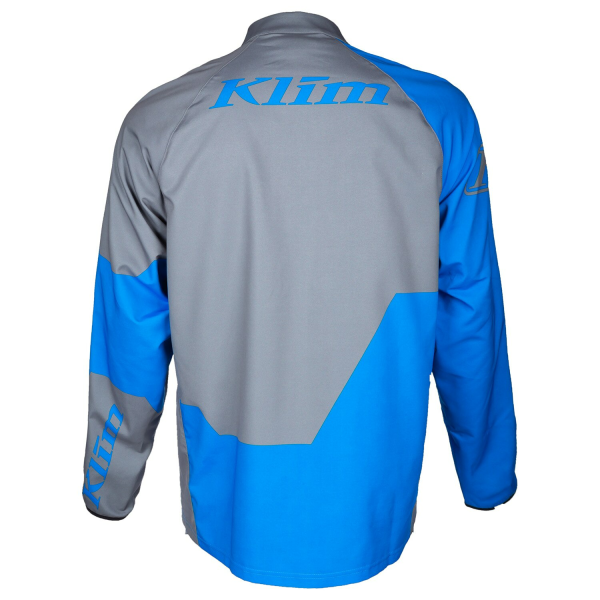 Hanorac Klim Revolt 1/4 Zip Black - Strike Orange, 4, nordicamoto.ro