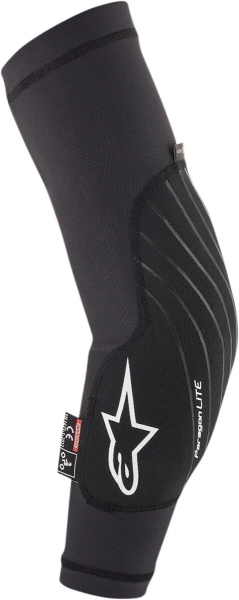 Alpinestars Paragon Lite fekete MTB könyökvédők, XL méret, 1, nordicamoto.ro