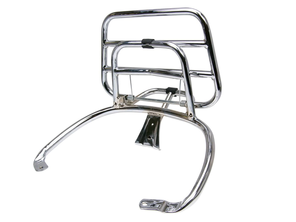 Rear Folding Luggage Rack Silver, 2, nordicamoto.ro