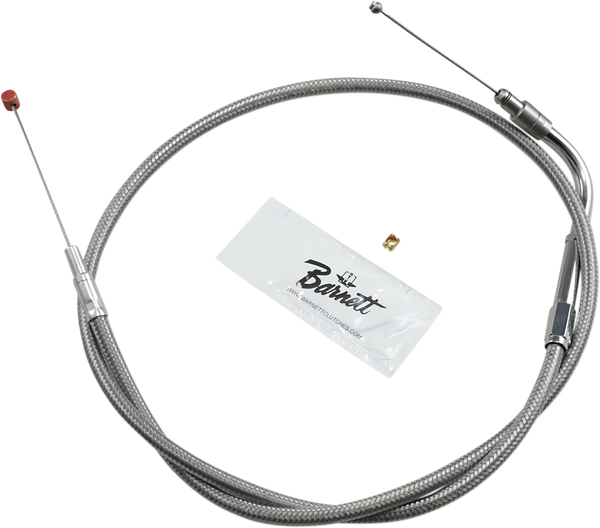 Stainless Steel Throttle/idle Cable Silver Standard, 1, nordicamoto.ro