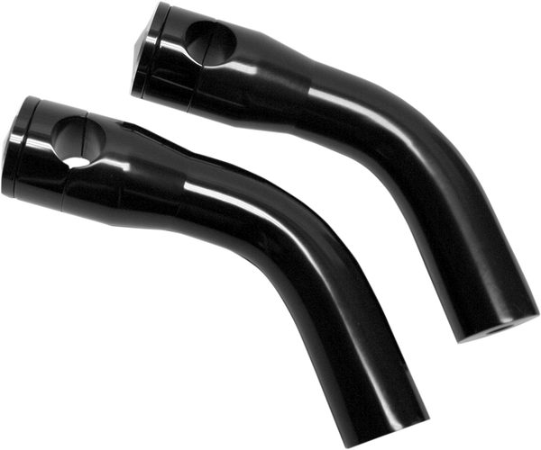 Elite Custom Billet Aluminum Risers Black, 1, nordicamoto.ro