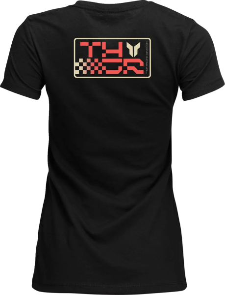 Tricou Dama Thor Vantage Negru M, 1, nordicamoto.ro
