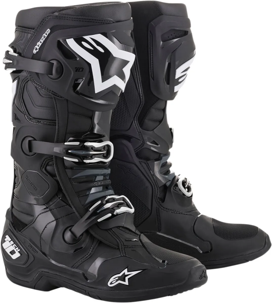 Alpinestars Tech 10 Black csizma, 44,5-es méret, 1, nordicamoto.ro