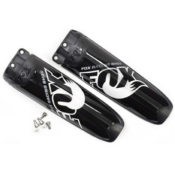Fox Kit: Float X Evol Gen II AirShox Body Guard, Black, Pair, w/ decals, 1, nordicamoto.ro