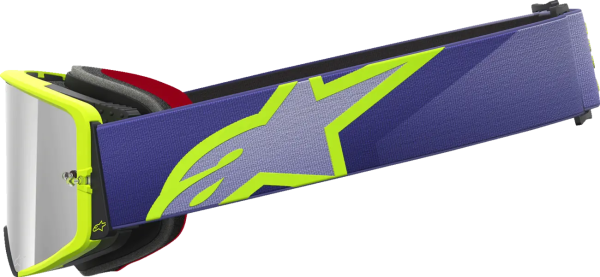 Alpinestars Supertech Vision Corp szemüveg, lila/sárga, EGY MÉRET, 3, nordicamoto.ro