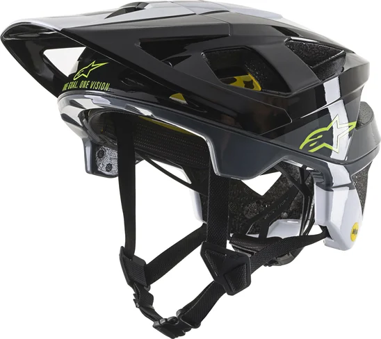 Casca MTB Alpinestars Vector Tech Glossy Black/White/Gray S, 1, nordicamoto.ro