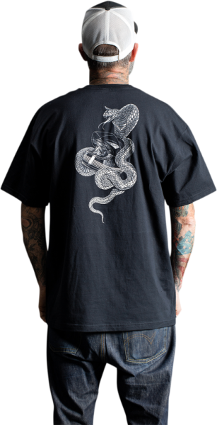 Cobra T-shirt Black S, 4, nordicamoto.ro