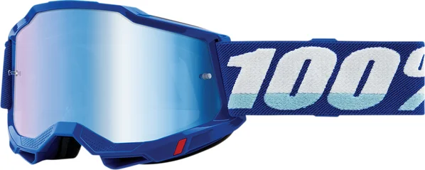 Ochelari 100% Accuri 2 Blue/Mirror Lentila colorata ONE SIZE, 1, nordicamoto.ro