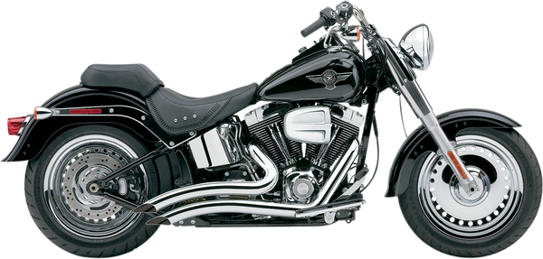 Speedster Swept Short Exhaust System Chrome, 1, nordicamoto.ro